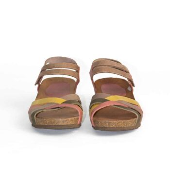 Interbios 5338 5338 kaki 1 - SANDALIA MUJER INTERBIOS 5338