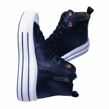 Bota Hombre Converse Jollete 170934 Negro 4 - BOTAS MUJER REFRESH JOLIETE 172303 | SNEAKERS ALTAS ESTILO CONVERSE REFRESH 170934, Botín Mujer