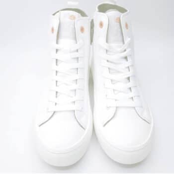botin mujer refresh 170934 blanco 1 - BOTAS MUJER REFRESH JOLIETE 172303 | SNEAKERS ALTAS ESTILO CONVERSE REFRESH 170934, Botin Mujer
