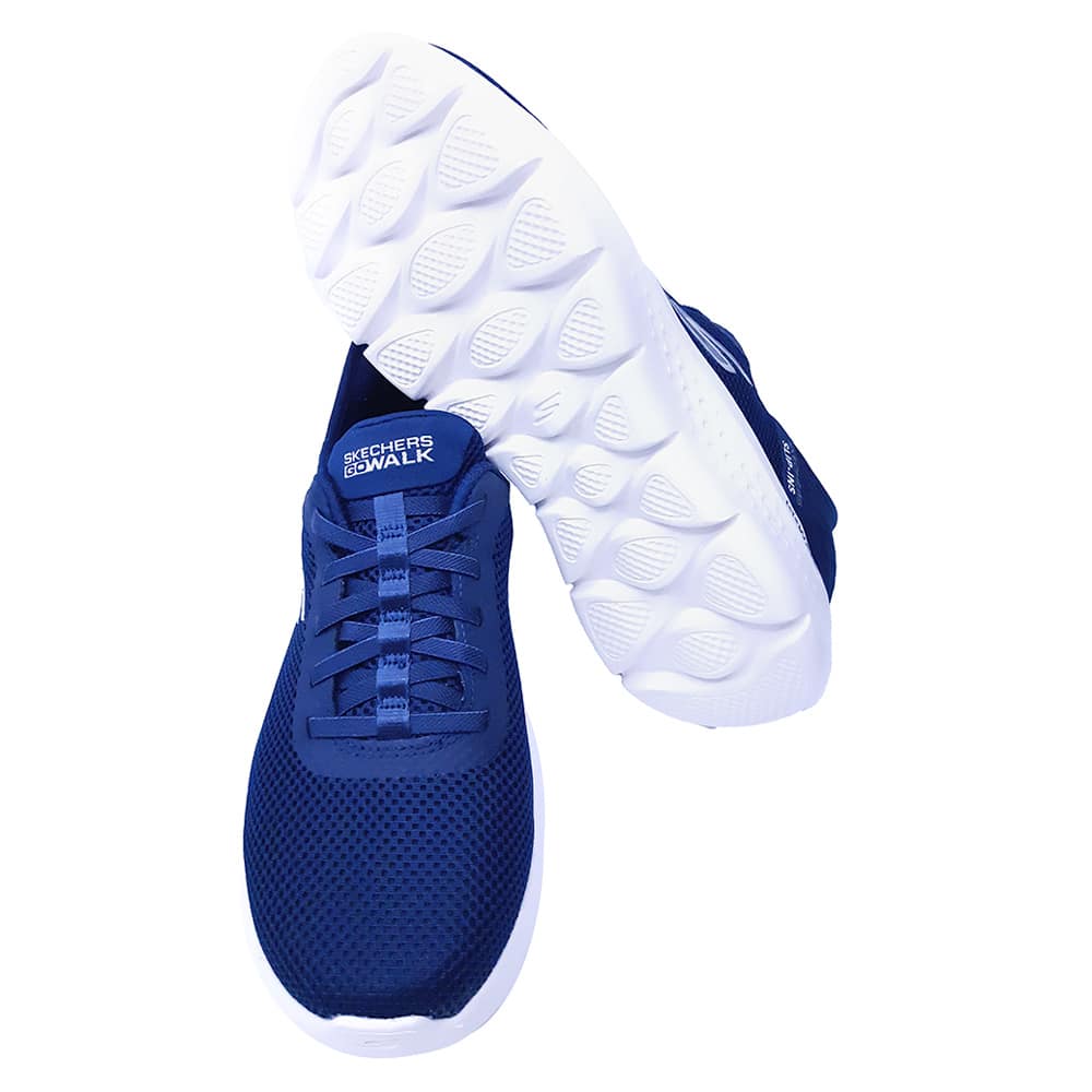 Skechers Zapatilla Running Mujer Go Walk Flex azul