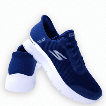 zapatilla mujer skechers go walk flex grand entry navy white 3 - SKECHERS ZAPATILLA MUJER GO WALK FLEX GRAND ENTRY SKECHERS Go Walkk Flex Grand Entry, Zapatilla Mujer