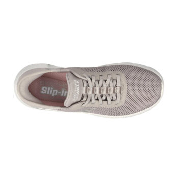 zapatilla mujer skechers slip ins go walk flex grand entry 4 - ZAPATILLAS MUJER SKECHERS 124836-TPE | SIN CORDONES, AMORTIGUACIÓN Y DISEÑO TRANSPIRABLE