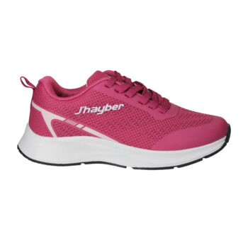 Zapatillas running J'hayber Renal Coral para mujer, con un diseño ligero y transpirable. Incluyen plantilla Comfort Running con memory foam y PU expandido para ofrecer una amortiguación superior y minimizar el impacto en las articulaciones. Perfectas para combinar con cualquier outfit deportivo.