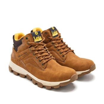 bota hombre lois outdoor cordones tirador camel 2 - BOTA HOMBRE LOIS 64286 OUTDOOR CON CORDONES Y TIRADOR TRASERO | COMODIDAD Y ESTILO EN PU NOBUCK CAMEL