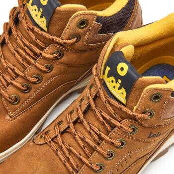 bota hombre lois outdoor cordones tirador camel 5 - BOTA HOMBRE LOIS 64286 OUTDOOR CON CORDONES Y TIRADOR TRASERO | COMODIDAD Y ESTILO EN PU NOBUCK CAMEL