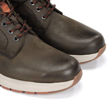 botines hombre fluchos triton f2068 verde 4 - BOTINES HOMBRE FLUCHOS TRITON F2068 | ESTILO Y DURABILIDAD EN VERDE