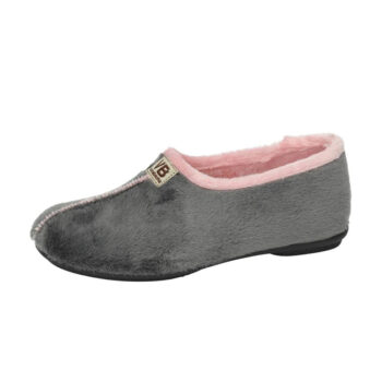 zapatillas mujer vulca bicha 4306 gris rosa 3 - ZAPATILLAS MUJER VULCA BICHA 4306 | COMODIDAD Y ESTILO PARA TU HOGAR