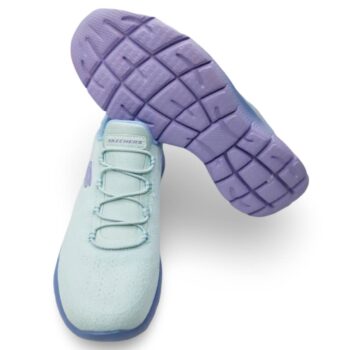 Skechers 150269-Mujer - Zapatillas Sin Cordones con Amortiguación y Diseño Transpirable