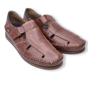 Sandalia Fluchos Mariner 9882 25134 Marrón - calzado de verano para hombre con diseño transpirable y ajuste con velcro.