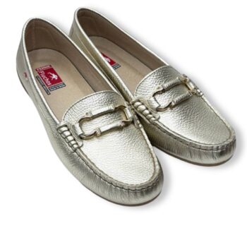 Mocasín mujer Fluchos Bruni - calzado cómodo de piel con diseño elegante y suela flexible