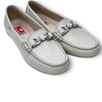 Mocasín mujer Fluchos Bruni - calzado cómodo de piel con diseño elegante y suela flexible