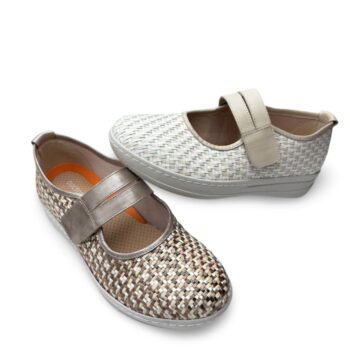 Zapato salón Doctor Cutillas Velcro 50310 Beige - ideal para un confort total con diseño elegante y práctico