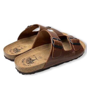 IMG 7086 - SANDALIA HOMBRE INTER-BIOS 9560 | SANDALIA DE HOMBRE CON HEBILLA DOBLE, BIO COMFORT, PIEL NATURAL, VERANO Y USO DIARIO interbios-9560-cuero