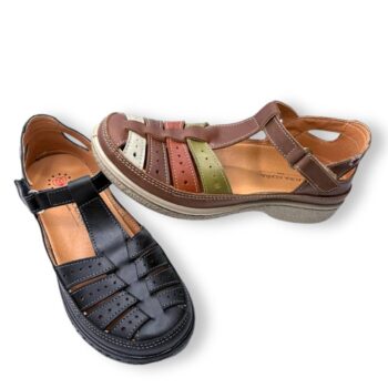 IMG 9840 - ZAPATO MUJER VELCRO LAURA AZAÑA LA11987BI & LA11987NC | ZAPATO CÓMODO DE MUJER CON ESTILO ARTESANAL laura-la11987negro