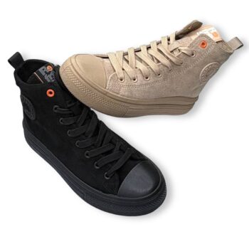 IMG 6683 - BOTAS MUJER REFRESH JOLIETE 172303 | SNEAKERS ALTAS ESTILO CONVERSE Botas_Refresh_Joliete_172303_Negro_Mujer_00