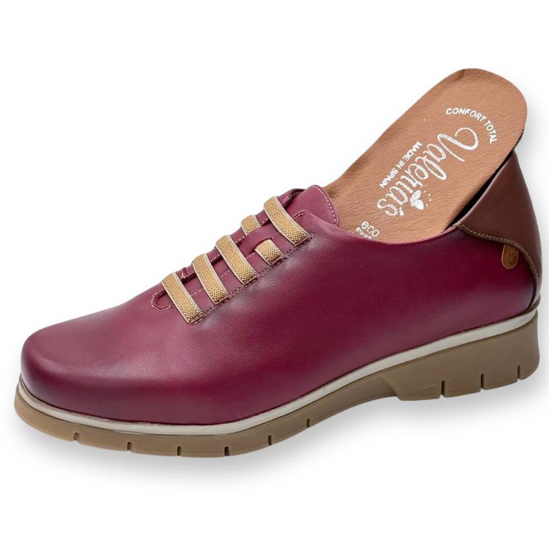 IMG 0745 - ZAPATOS MUJER VALERIA’S 2385 | PIEL NATURAL Y COMODIDAD PREMIUM valerias-2385-burdeos