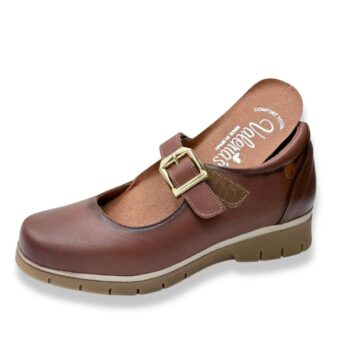 IMG 1063 - ZAPATO MUJER VALERIA’S 2386 | SALÓN CONFORT DE PIEL CON HEBILLA valerias-2386-cuero