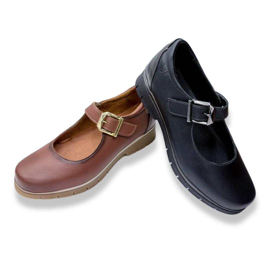 IMG 1071 - ZAPATO MUJER VALERIA’S 2386 | SALÓN CONFORT DE PIEL CON HEBILLA valerias-2386-cuero-negro