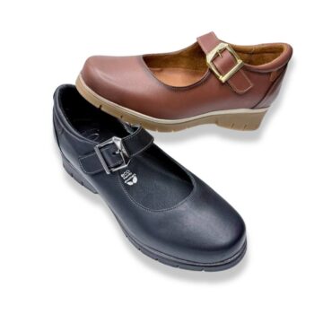 IMG 1104 - ZAPATO MUJER VALERIA’S 2386 | SALÓN CONFORT DE PIEL CON HEBILLA valerias-2386-cuero-negro