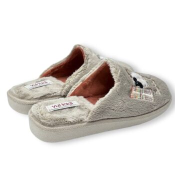 IMG 2360 - ZAPATILLAS DE CASA MUJER VUL-LADI 7074 | SUAVES Y CÁLIDAS CON DISEÑO BORDADO ZapatillasdeCasa_Mujer_VulLadi_Beige_7074-123