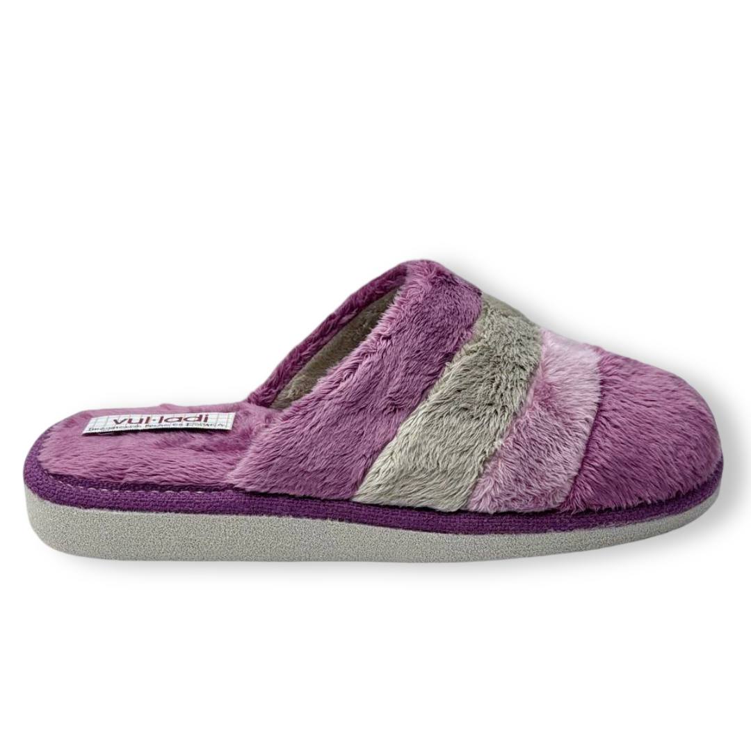 IMG 2367 - ZAPATILLAS DE CASA MUJER VUL-LADI 5508 | DISEÑO LÍNEAS Y TEJIDO SUAVE ZapatillasdeCasa_Mujer_VulLadi_Rosa_5508-C15