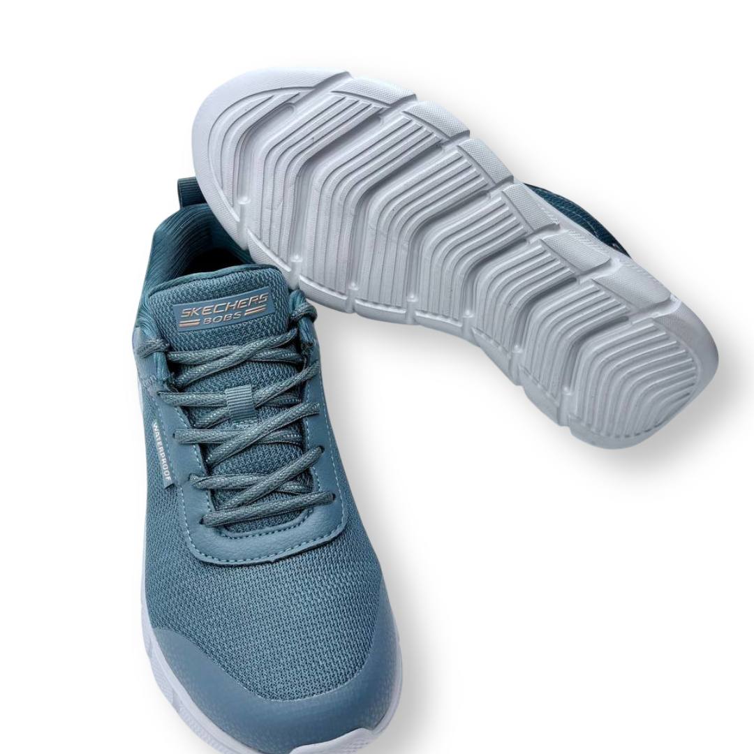 IMG 2412 - SNEAKERS MUJER SKECHERS 117351 | IMPERMEABLE Y PLANTILLA MEMORY FOAM Sneakers_Mujer_Skechers_Gris_117351/SLT