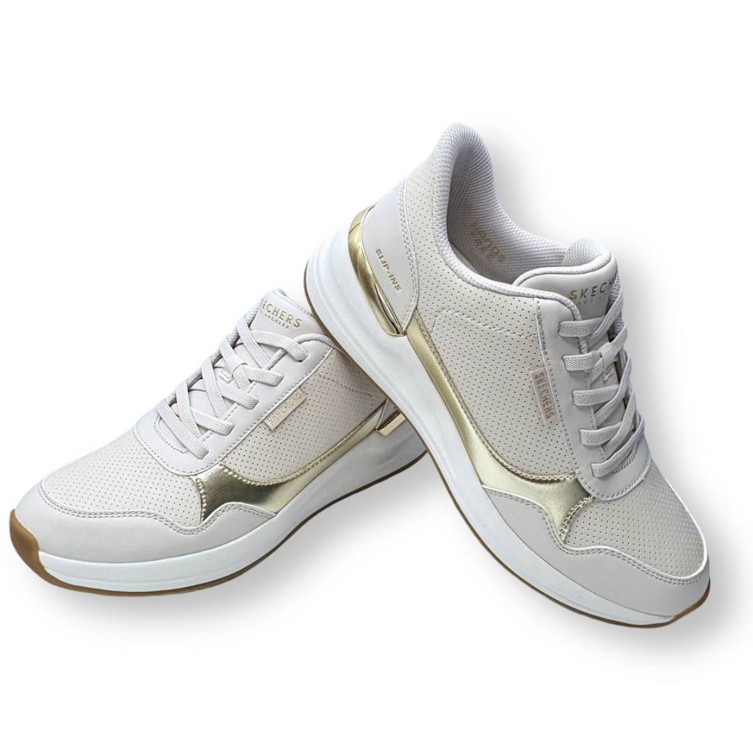 IMG 2476 - SNEAKERS MUJER SKECHERS 177343 | SIN CORDONES SLIP-INS Y PLANTILLA MEMORY FOAM Sneakers_Mujer_Skechers_Beige_177343/NAT