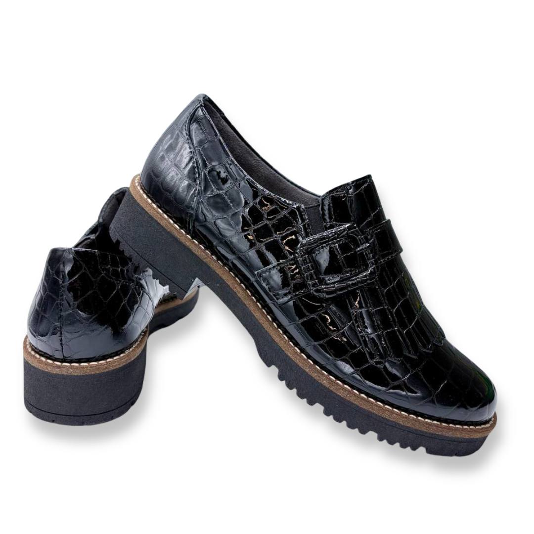 IMG 2730 - ZAPATOS MUJER PITILLOS 10772 | ACHAROLADO CON PIEL TEXTURIZADA Y SUELA FLEXIBLE pitillos_10772_negro.jpg