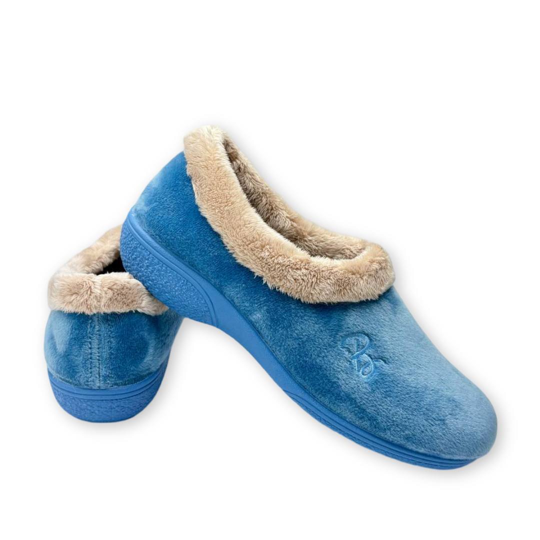 IMG 3648 - ZAPATILLAS CERRADAS MUJER BEREVERE IN888 | CALIDEZ Y COMODIDAD DIARIA ZapatillasdeCasa_Mujer_Berevere_Aguamar_IN888