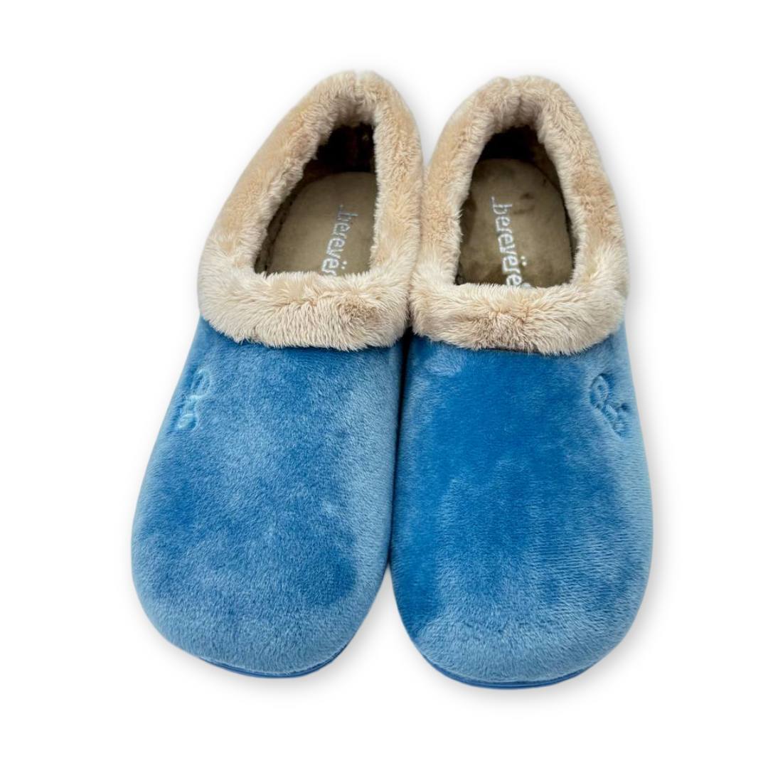 IMG 3684 - ZAPATILLAS CERRADAS MUJER BEREVERE IN888 | CALIDEZ Y COMODIDAD DIARIA ZapatillasdeCasa_Mujer_Berevere_Aguamar_IN888