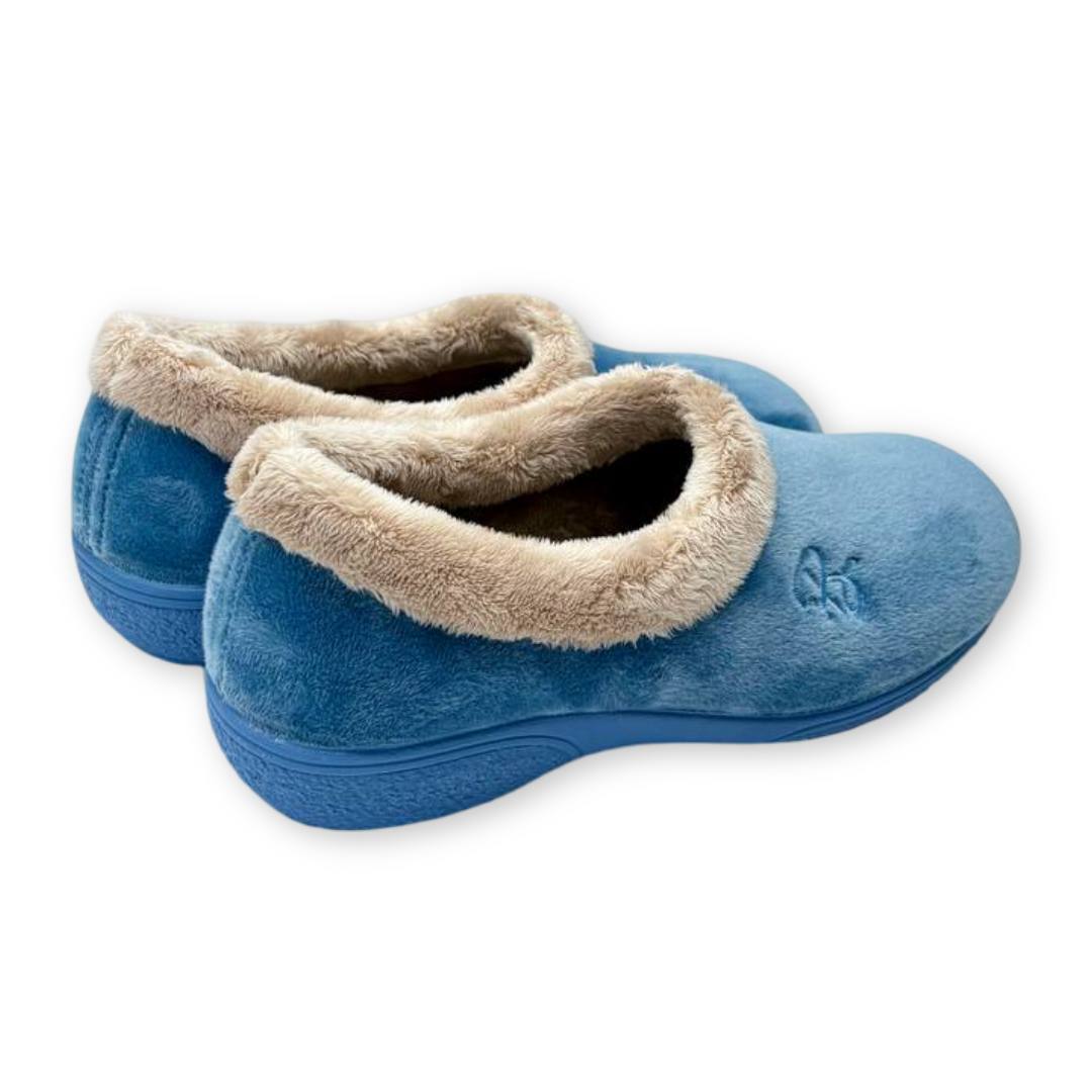 IMG 3708 - ZAPATILLAS CERRADAS MUJER BEREVERE IN888 | CALIDEZ Y COMODIDAD DIARIA ZapatillasdeCasa_Mujer_Berevere_Aguamar_IN888