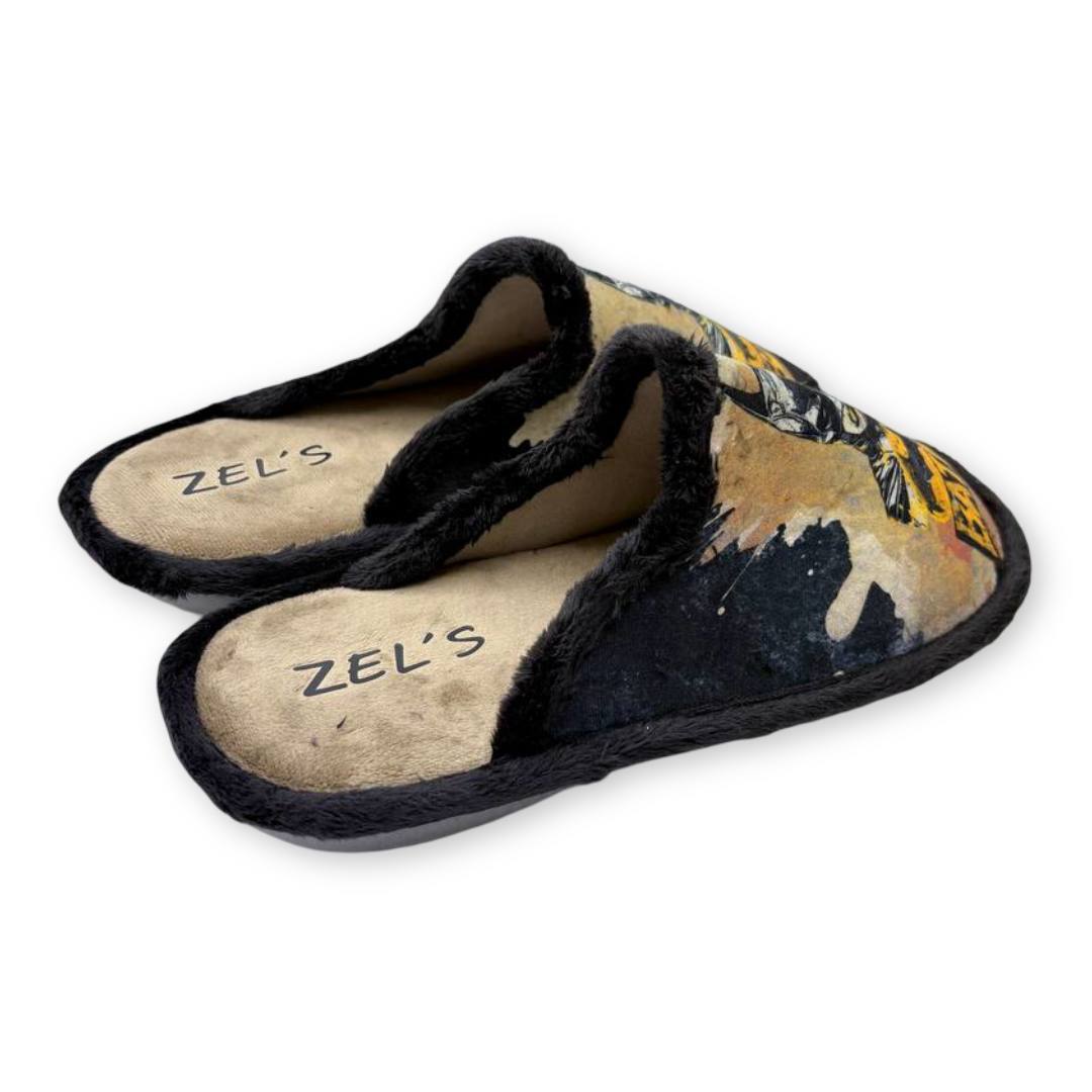 IMG 3722 - CHINELA HOMBRE CALZADOS ZEL’S 11311 BATMAN | SUELA ANTIDESLIZANTE Y TEJIDO SUAVE Chinela_Hombre_Zels_Negro_11311_61414