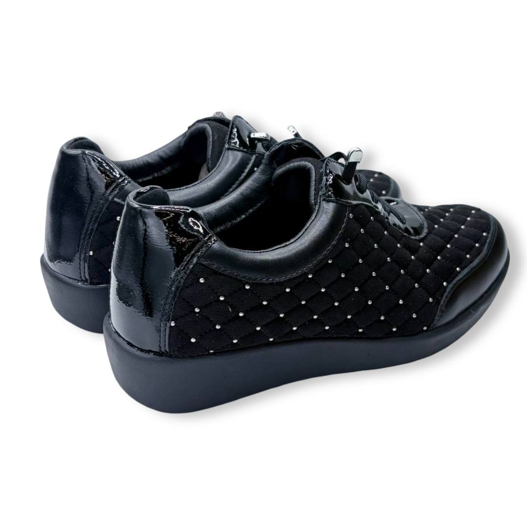 IMG 3759 - ZAPATO MUJER DR. CUTILLAS 38611 | CORDONES ELÁSTICOS Y PLANTILLA ACOLCHADA ZapatosComodidad_Mujer_DrCutillas_Negro_38611