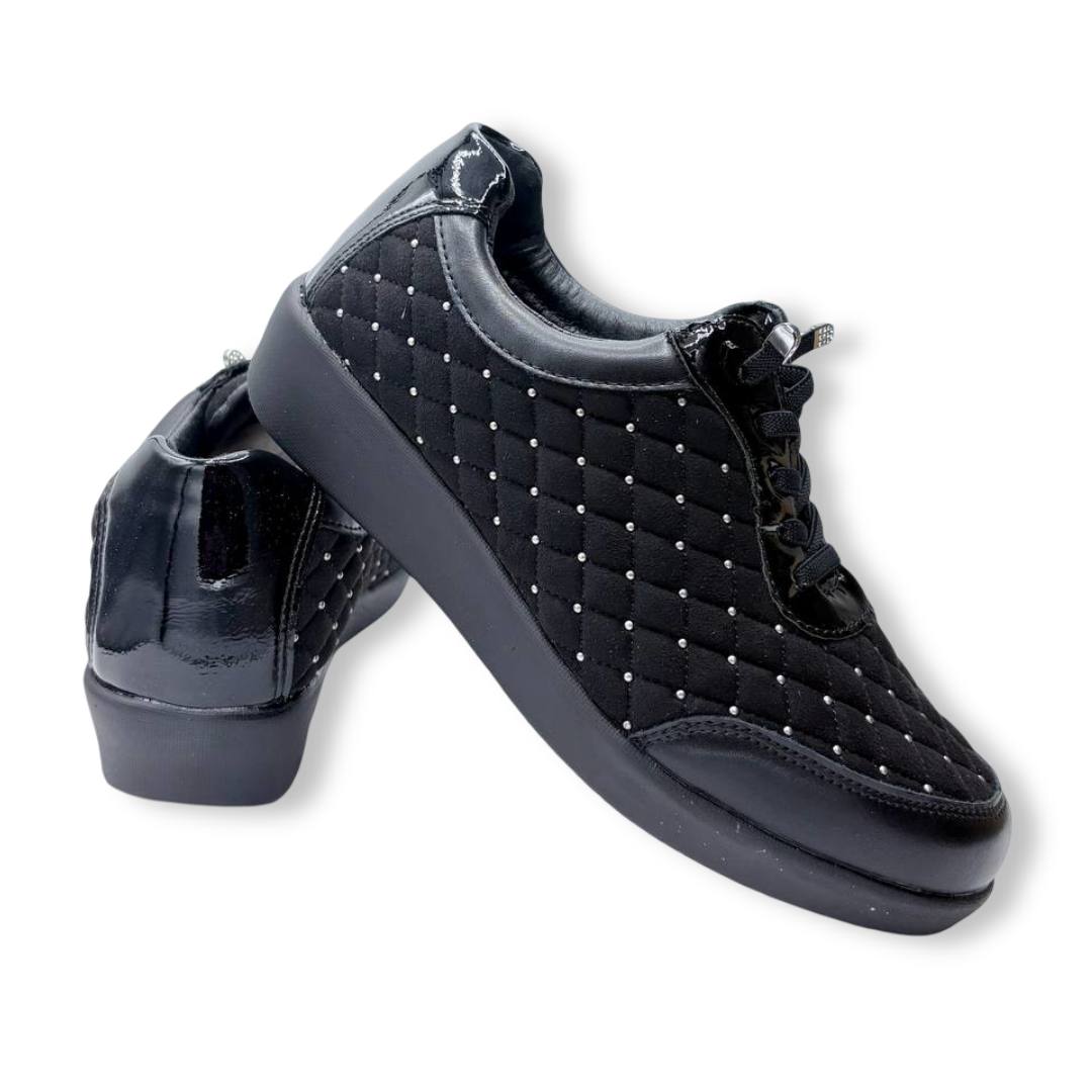 IMG 3835 - ZAPATO MUJER DR. CUTILLAS 38611 | CORDONES ELÁSTICOS Y PLANTILLA ACOLCHADA ZapatosComodidad_Mujer_DrCutillas_Negro_38611