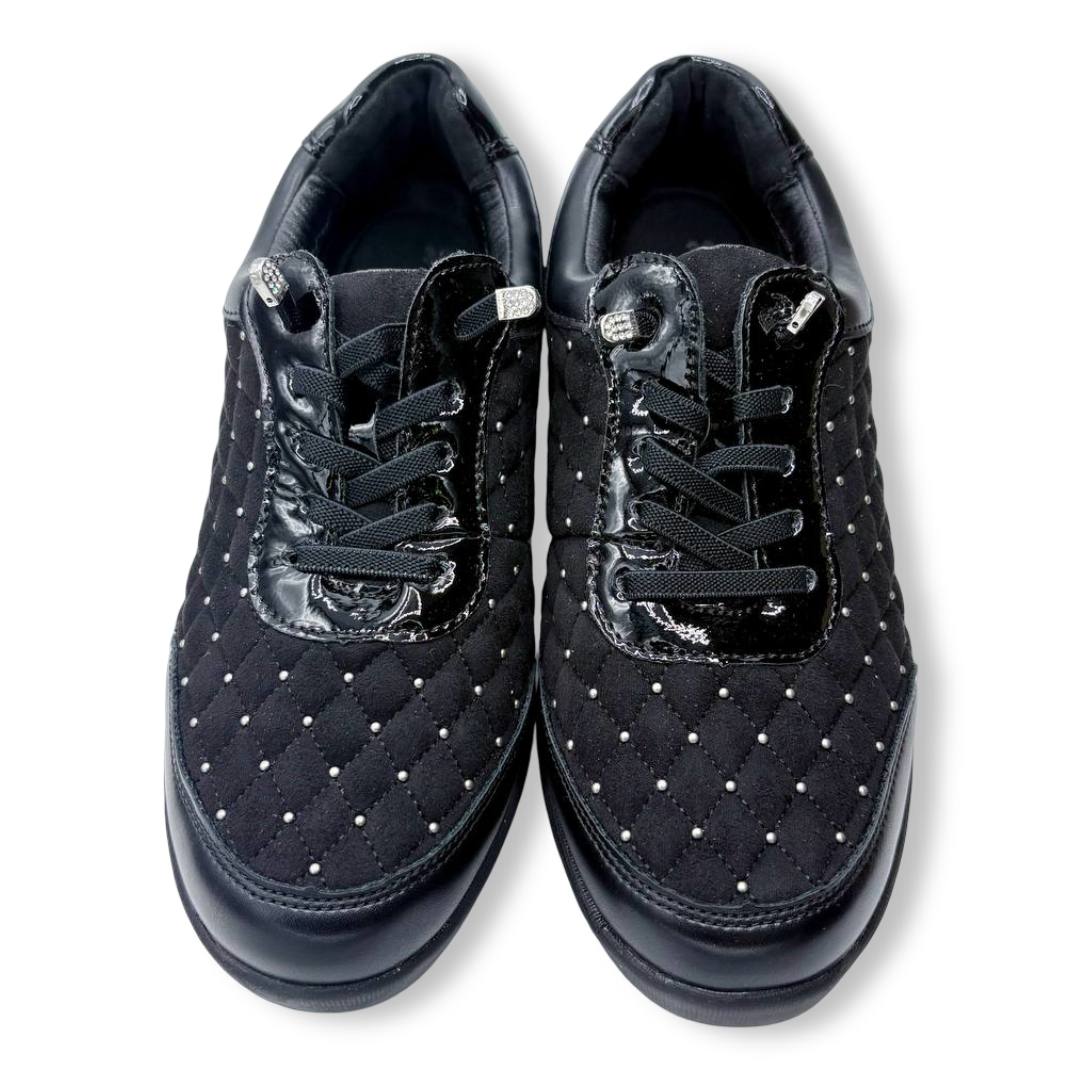 IMG 3842 - ZAPATO MUJER DR. CUTILLAS 38611 | CORDONES ELÁSTICOS Y PLANTILLA ACOLCHADA ZapatosComodidad_Mujer_DrCutillas_Negro_38611