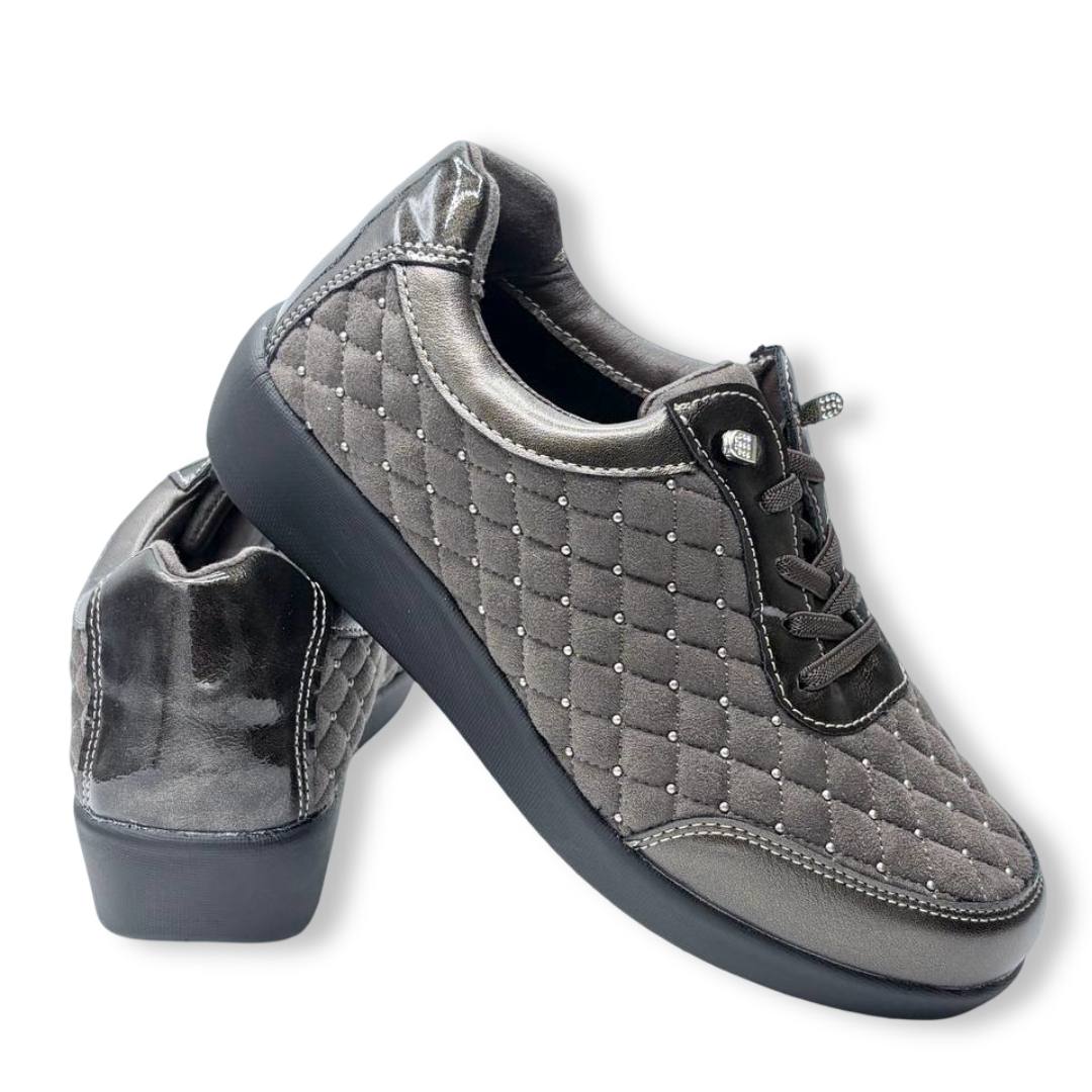 IMG 3851 - ZAPATO MUJER DR. CUTILLAS 38611 | CORDONES ELÁSTICOS Y PLANTILLA ACOLCHADA ZapatosComodidad_Mujer_DrCutillas_Musgo_38611